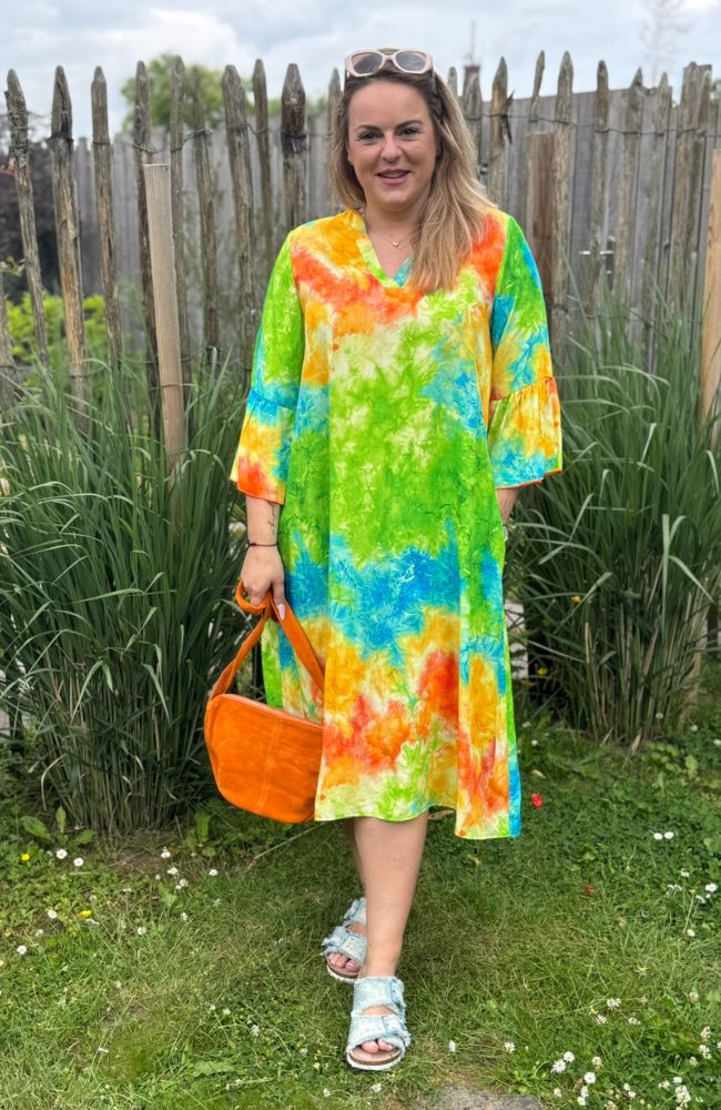 Batik Sommerkleid