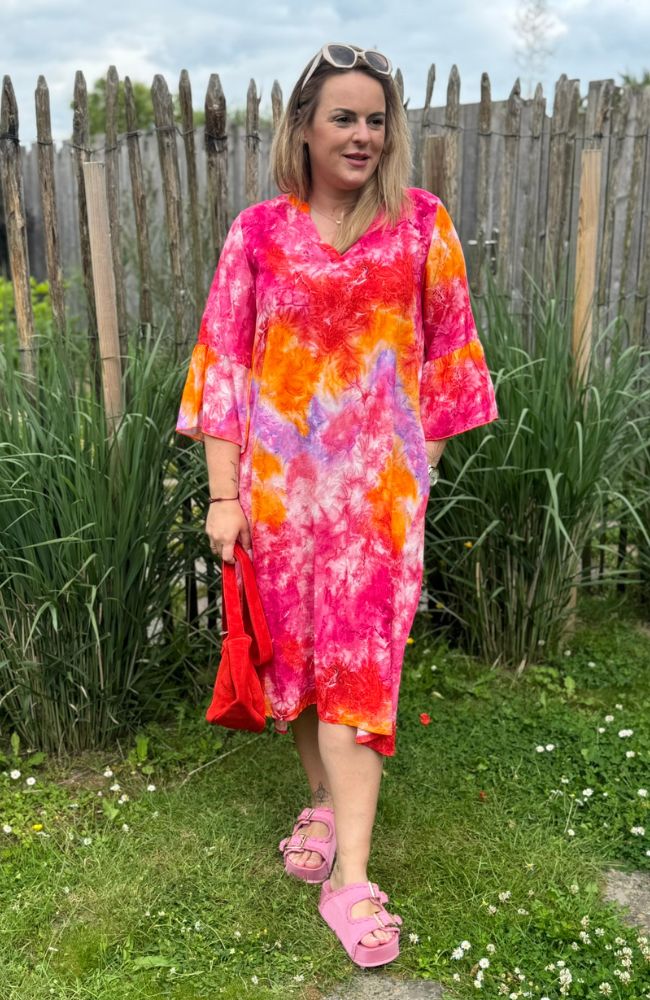 Batik Sommerkleid