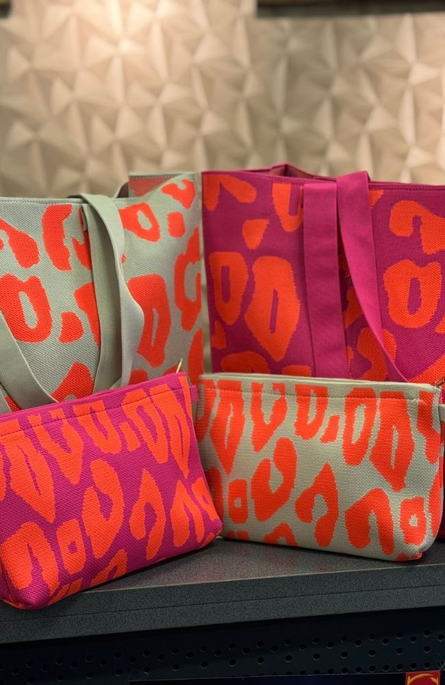 Must Have Bag Leo Print pink orange