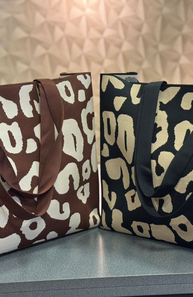 Must Have Bag Leo Print braun beige